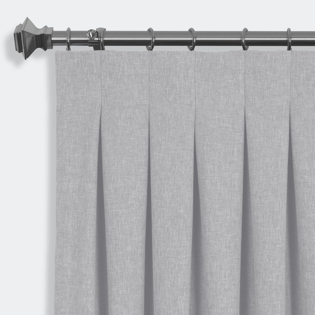 Double Top Pinch Pleated Curtains Double Top Pinch Pleated Curtains